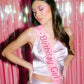 Pink Birthday Girl Sash