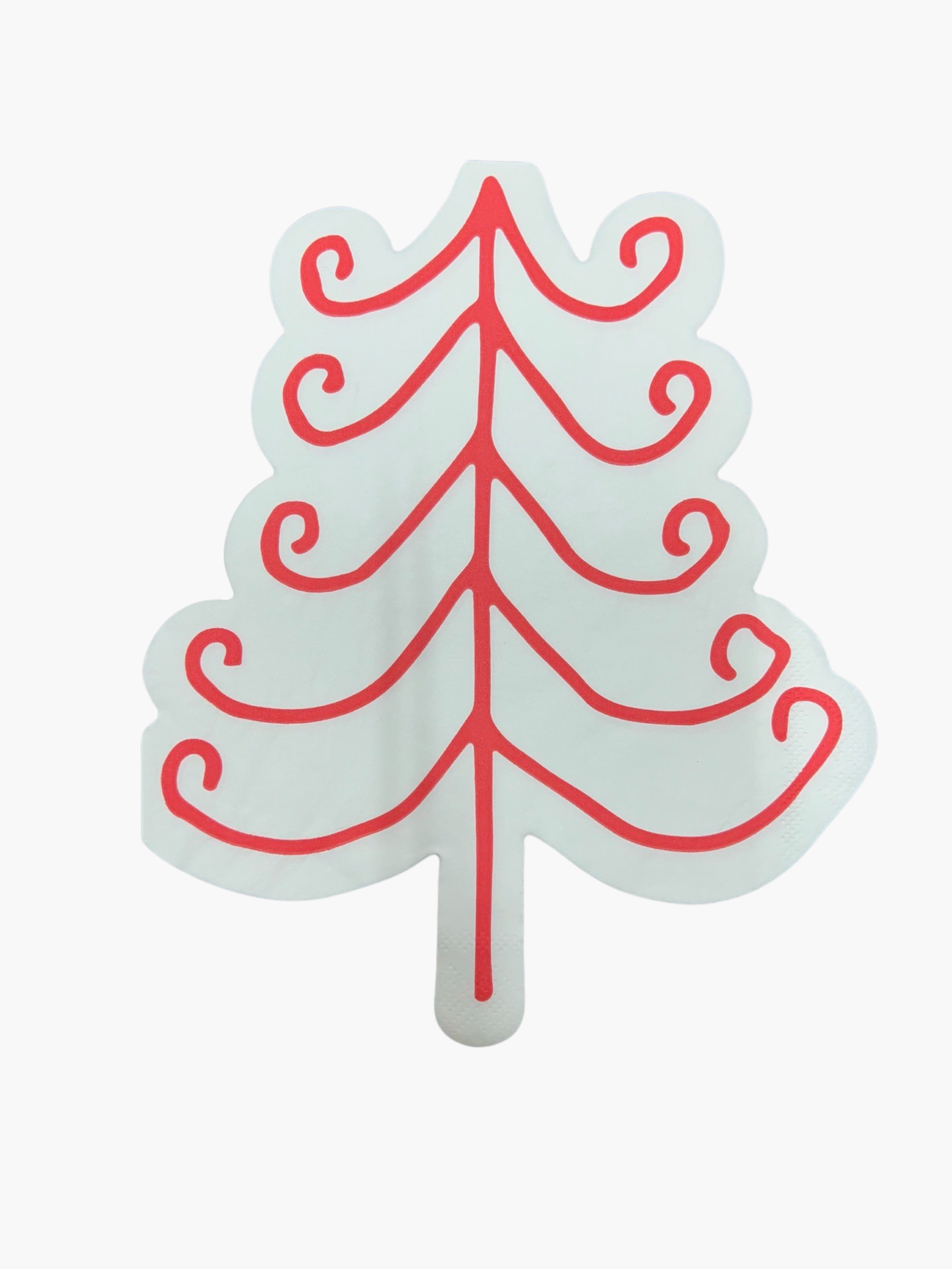 Charlie's Party Shop - Red Pine Tree Napkins