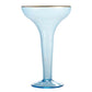 Light Blue Champagne Coupe