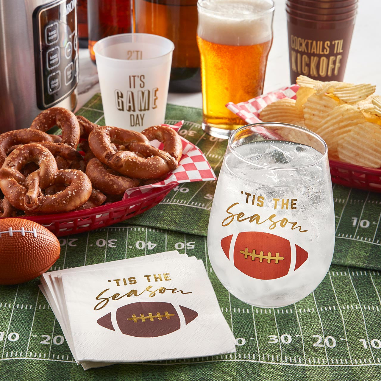 Tis the Season Football Napkins