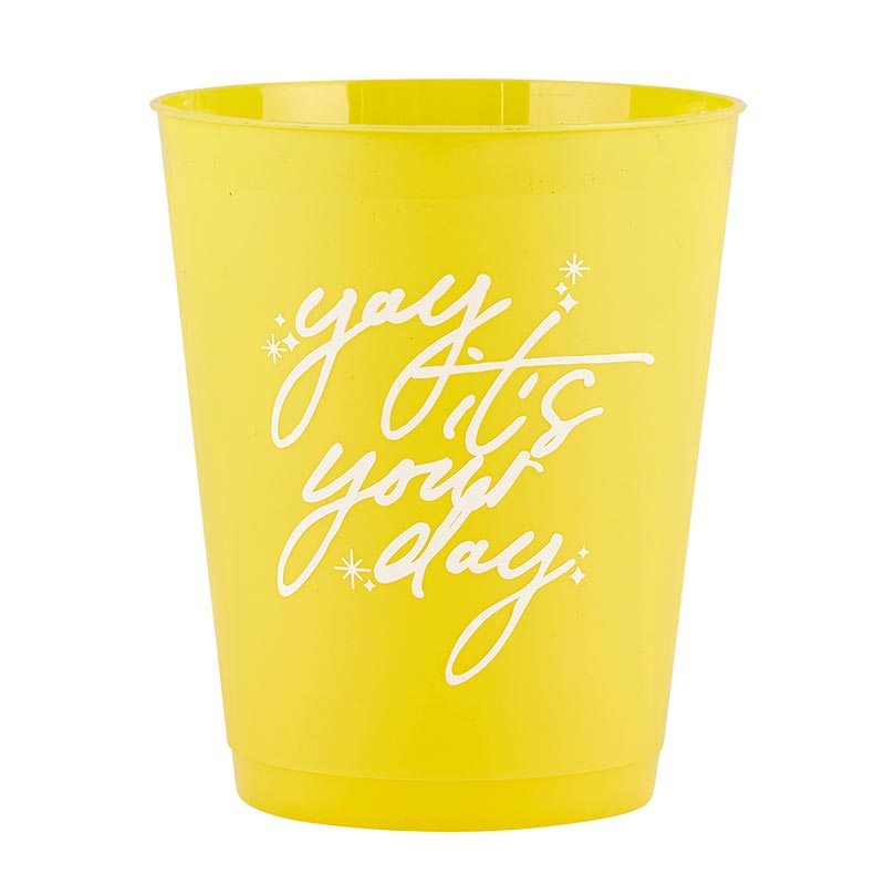 Reusable Cups: Yay It's Your Day