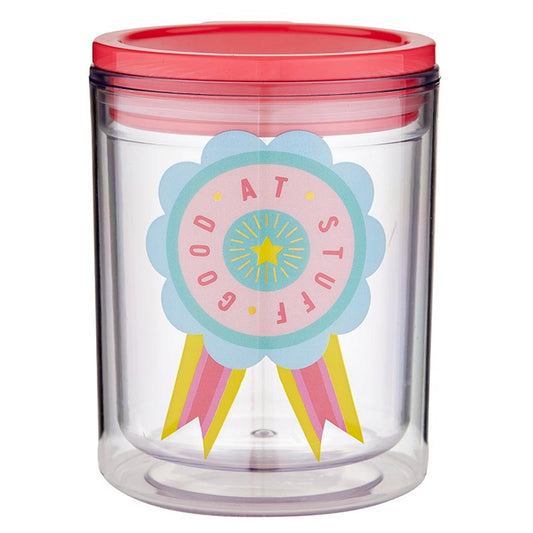 "Good at Stuff" Short Double-Walled Tumbler