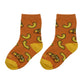 Mac N Cheezy Kids Crew Socks (Size 4-7)