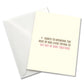 "Here's To Spending the Rest of Our Lives..." Greeting Card