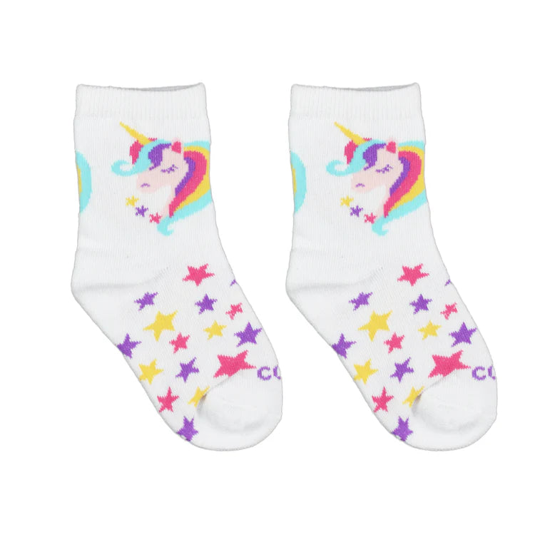 Unicorn Kids Crew Socks (Size 4-7)