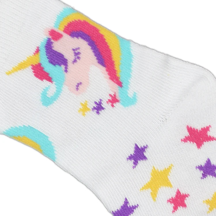 Unicorn Kids Crew Socks (Size 4-7)