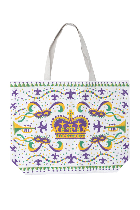 Mardi Gras Mask Tote Bag