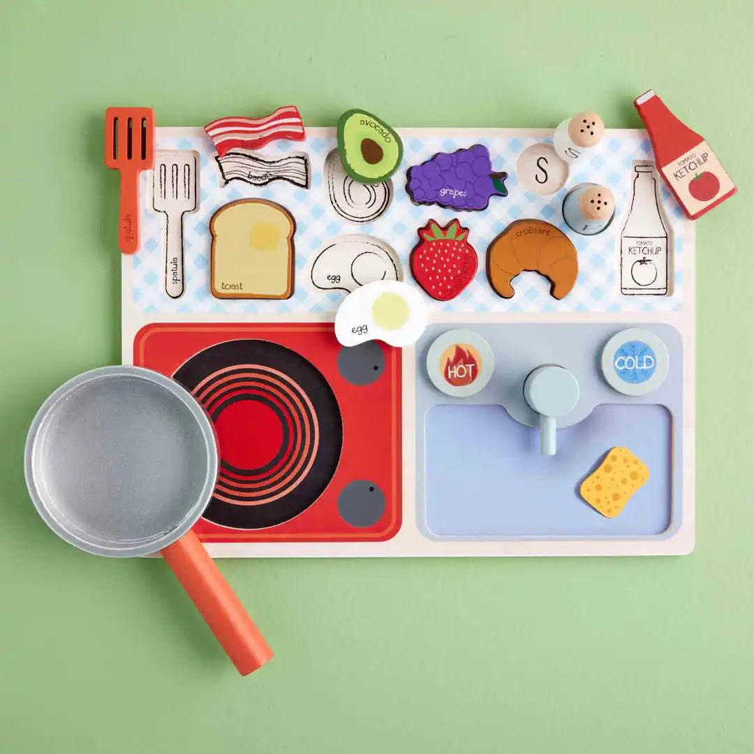 Wooden Puzzle: Cookin' Time