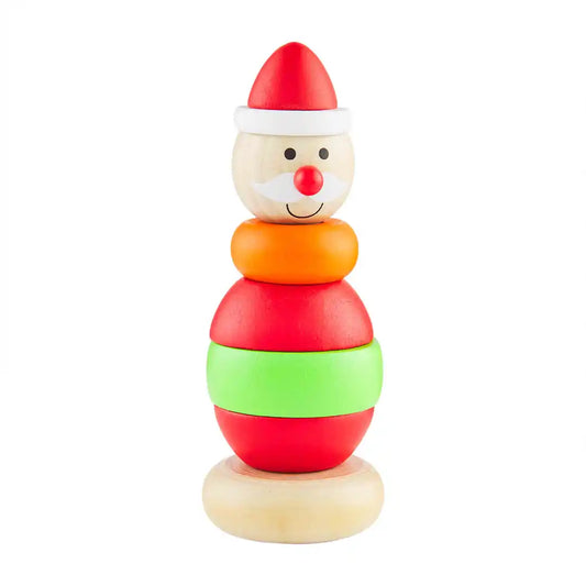 Christmas Stacker Toy: Santa