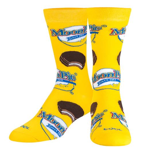 Moon Pie Mens Crew Socks