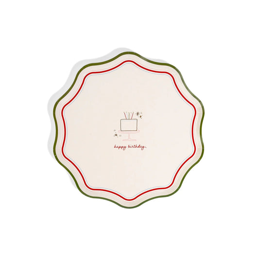 Birthday Icon Party Plates