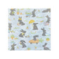 Bunnies in the Garden Large Napkins