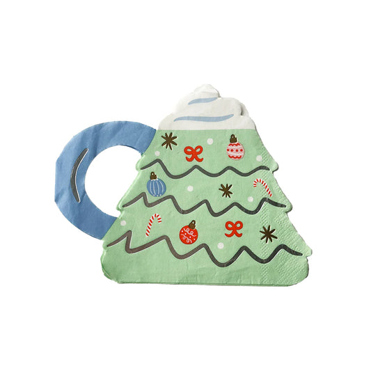 Baking Spirits Bright Christmas Tree Mug Large Napkins