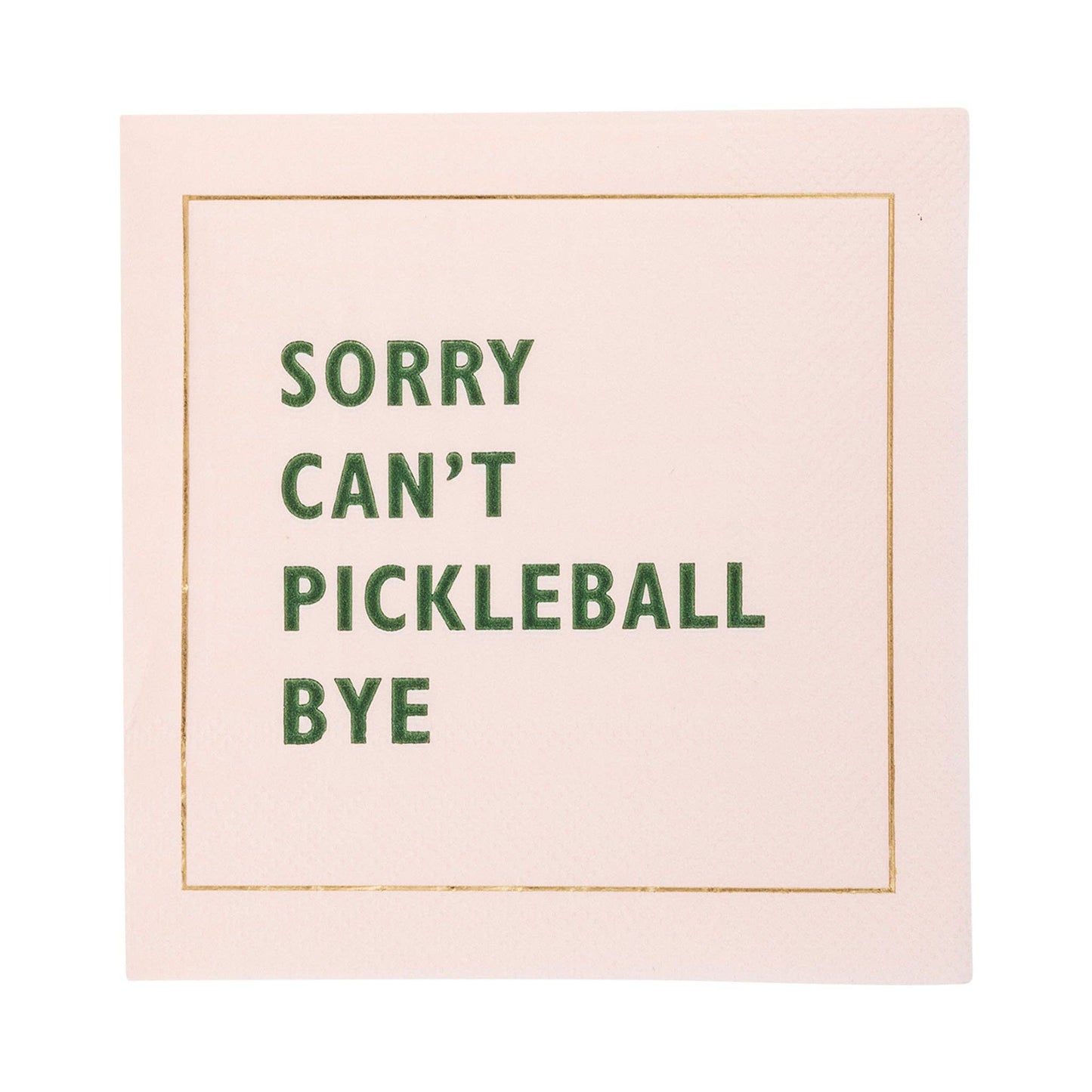 Pickleball Sayings Napkin Set