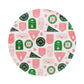 Camp Bachelorette Badge Dinner Plates