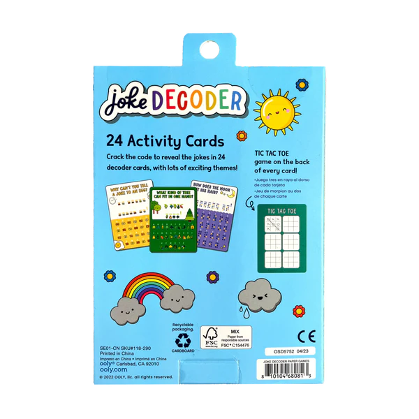 Activity Cards: Joke Decoder