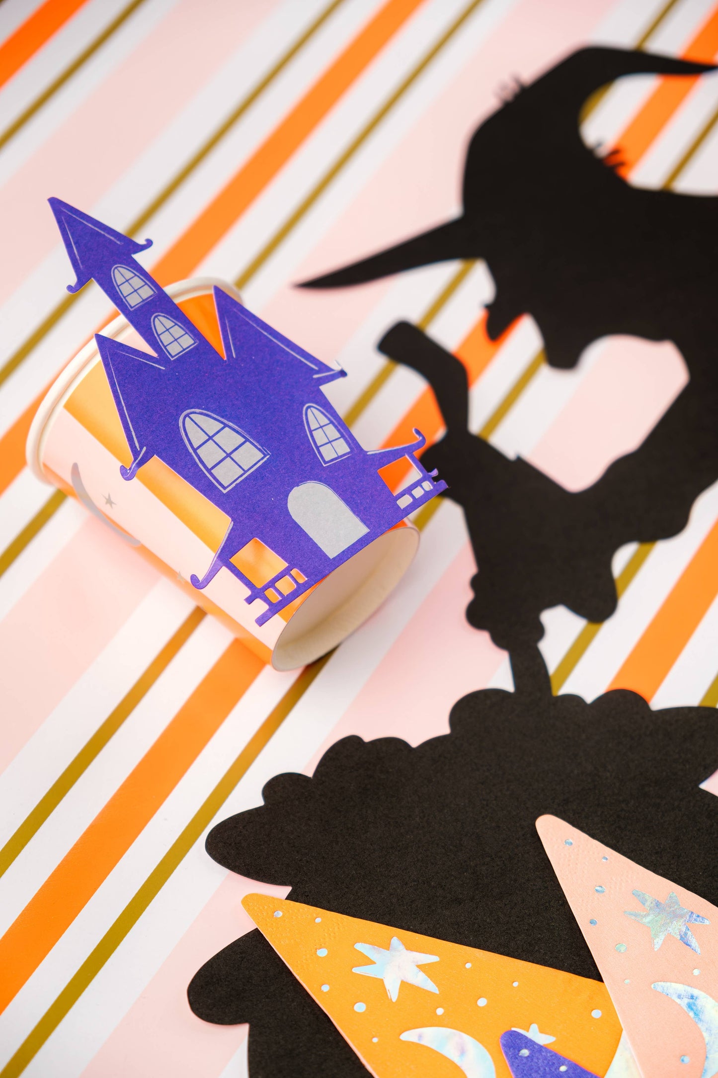 Haunted House 3D Paper Cups