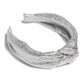 Silver Metallic Knotted Headband