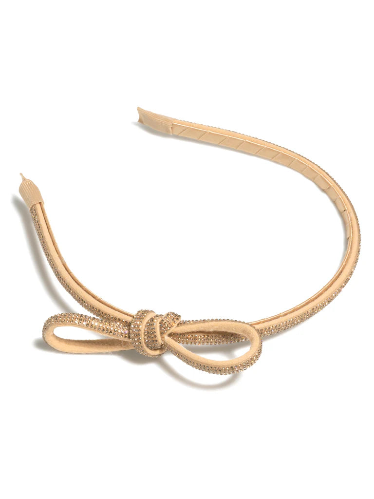 Gold Bow Headband