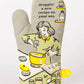 "Droppin' a New Recipe" Oven Mitt