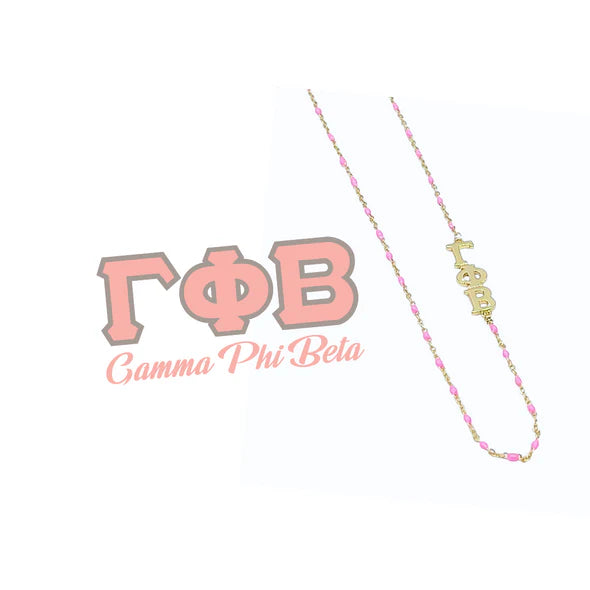 Gamma Phi Beta Side Necklace
