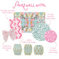 Sage Paper Dinner Plates