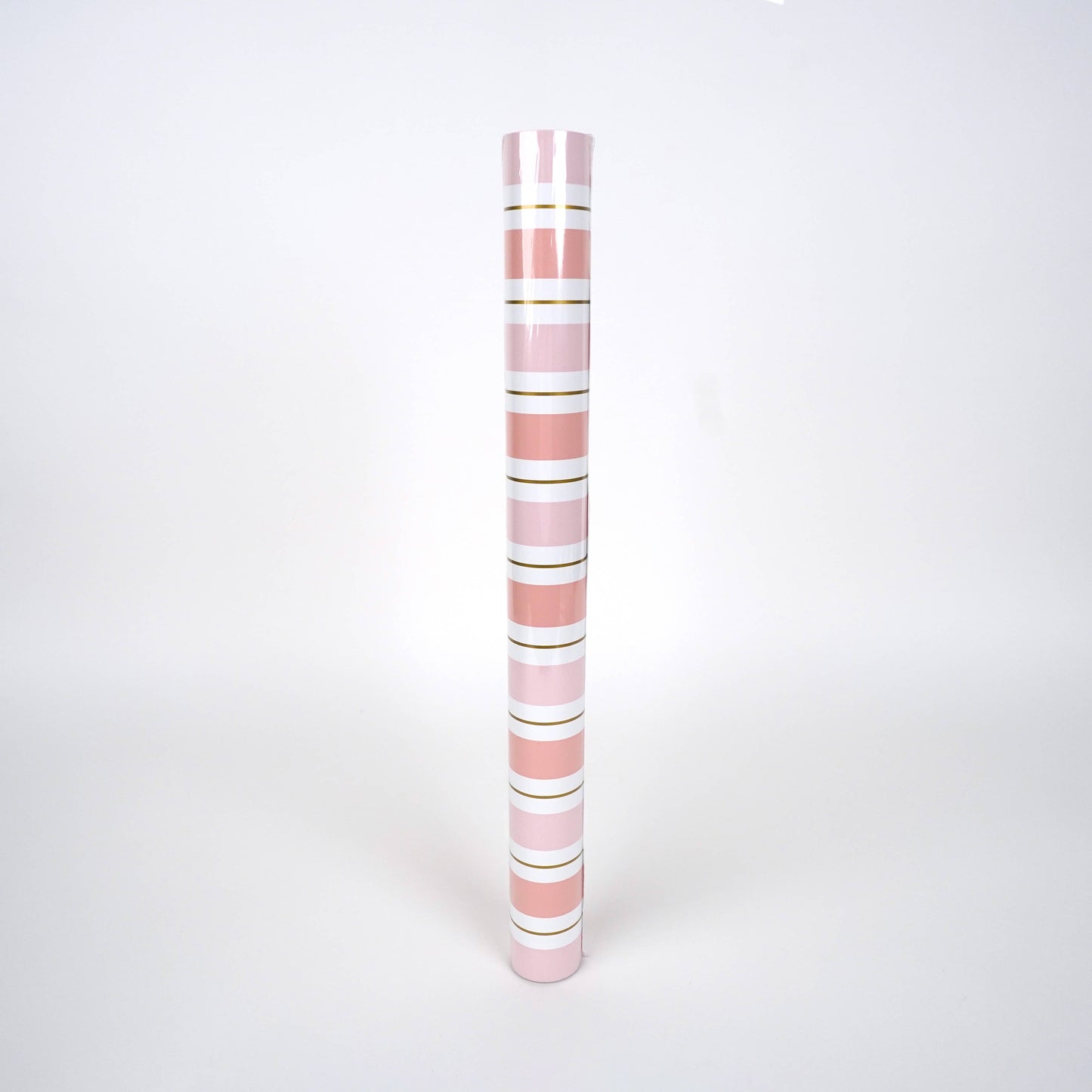 Paper Table Runner: Pink and Gold Stripe