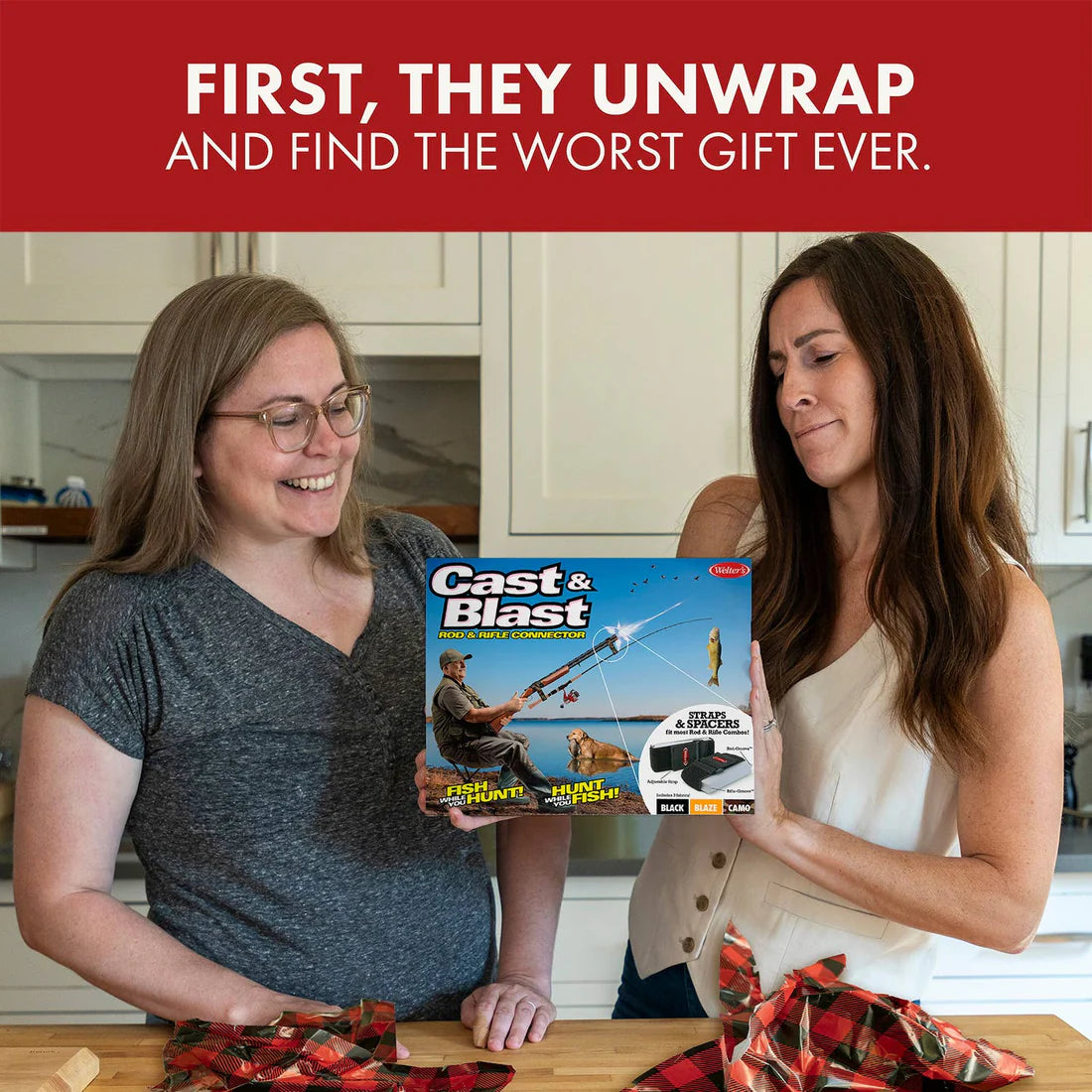 Cast & Blast Prank Gift Box