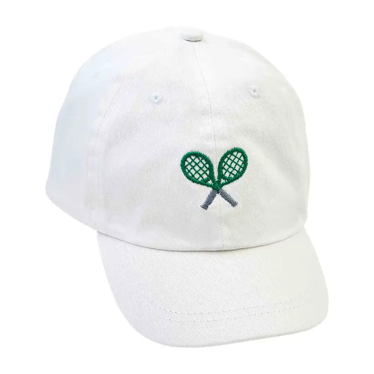 Toddler Embroidered Hat: Tennis (2T-5T)