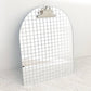 Acrylic Disco Mirror Clipboard