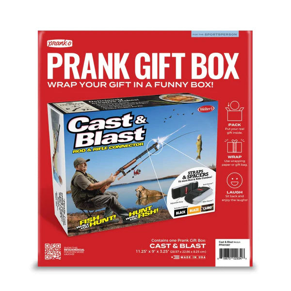 Cast & Blast Prank Gift Box