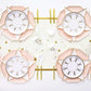 Blanc White Star Shaped Plates