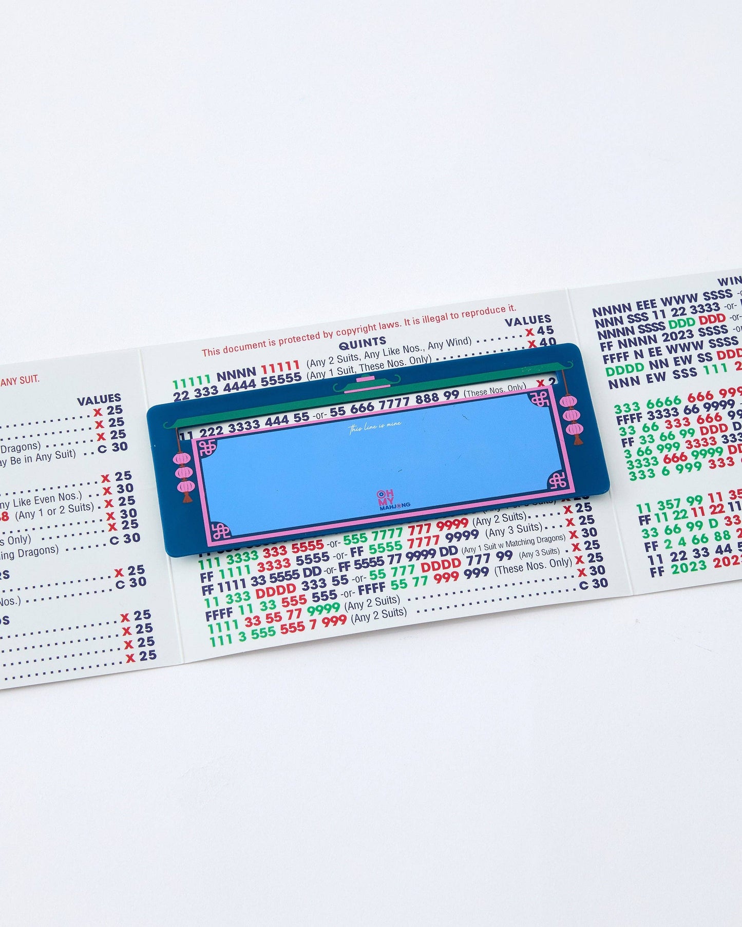 Navy Mahjong Line Finder