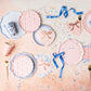 Petal Pink Signature Bow Small Plates