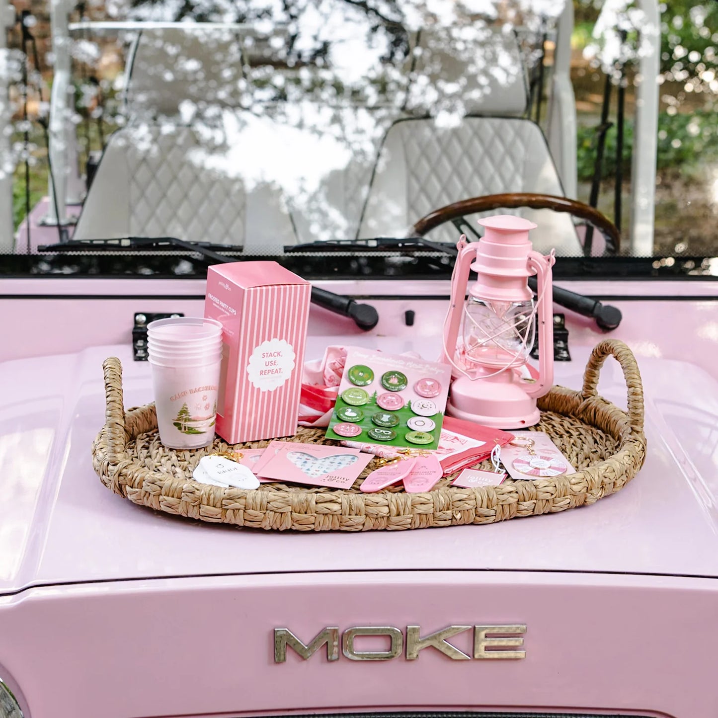 Camp Bachelorette Postcard Frost Flex Cups