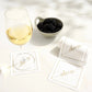 White Rabbit (White) Cotton Cocktail Napkin Roll