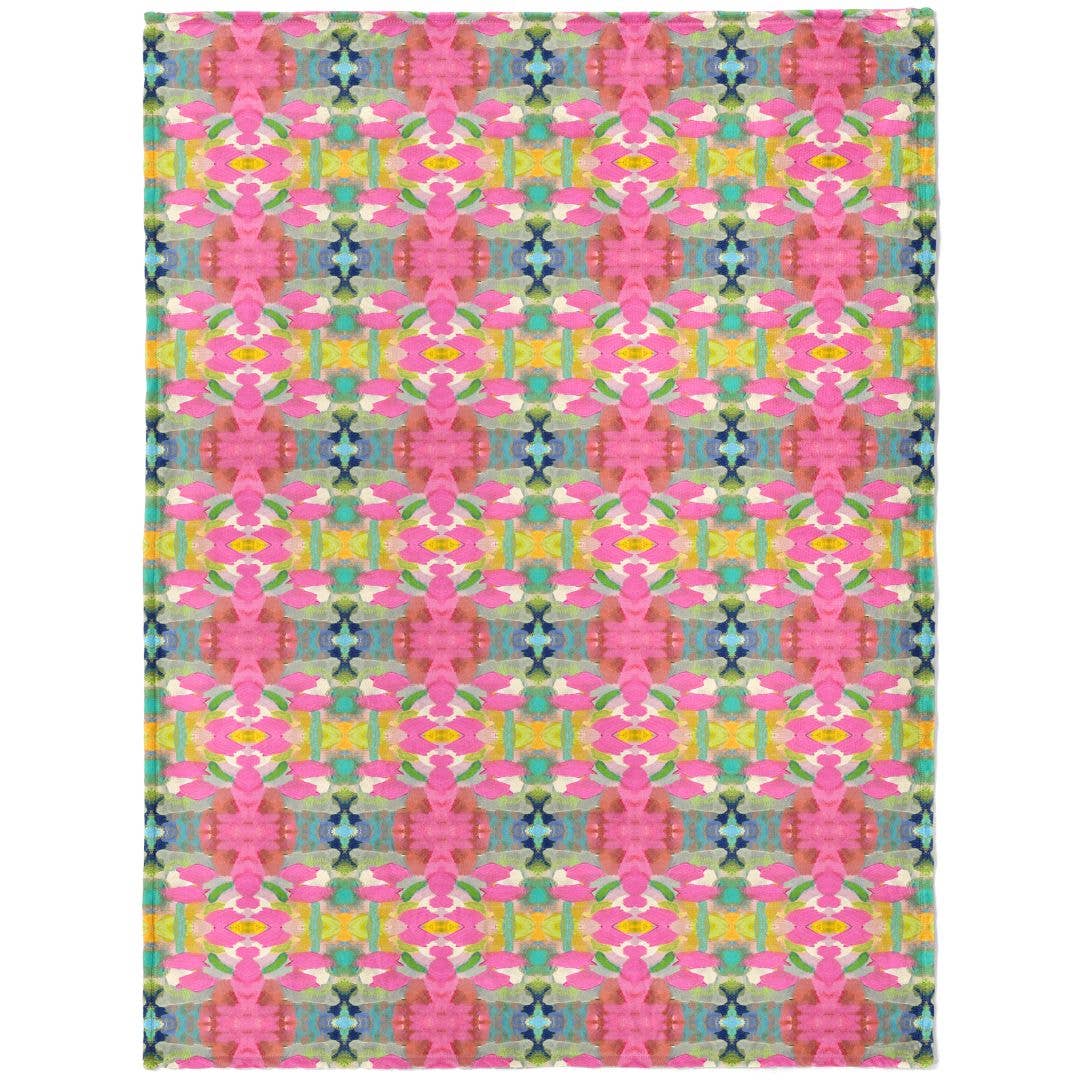 Pink Paradise Fleece Blanket (50" x 60")