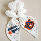 Auburn University Beaded Scrunchie
