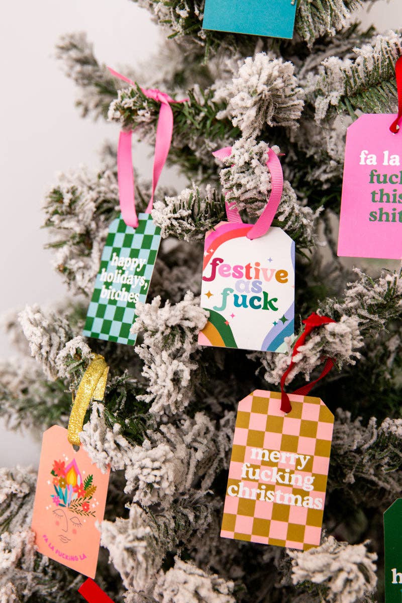 Festive AF Gift Tag Set