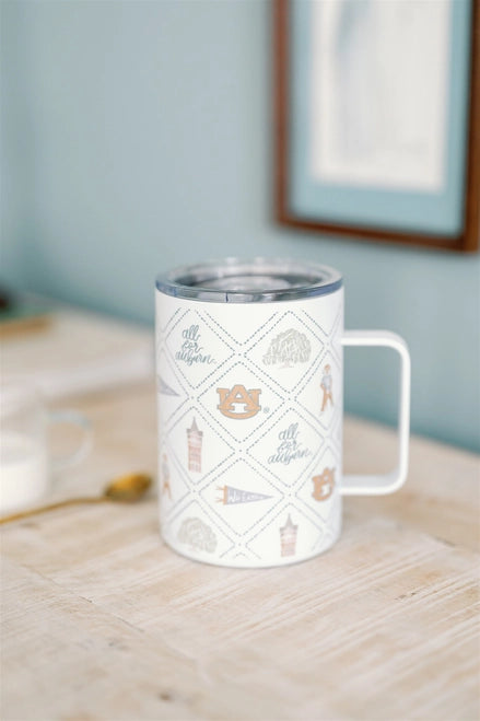 16 oz. Insulated Auburn University Mug