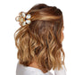 Tortoise Trim Flower Claw Clips (Multiple Colors Available)