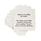 "Mimosas are Nothing but Trouble" Cocktail Napkins