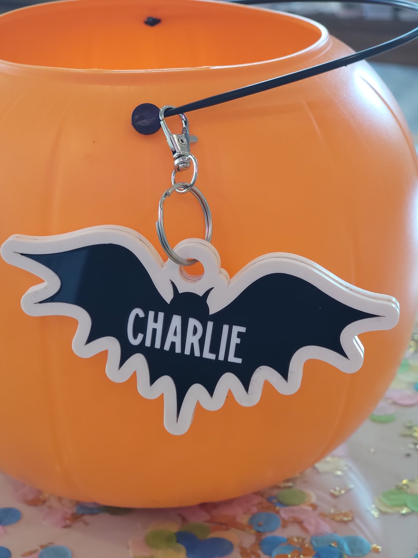 Custom Acrylic: Halloween Name Tags