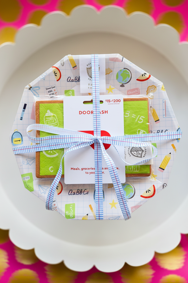 Dinner & Dishes Customizable Teacher Gift