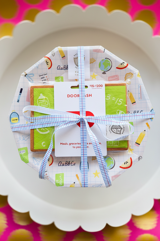 Dinner & Dishes Customizable Teacher Gift