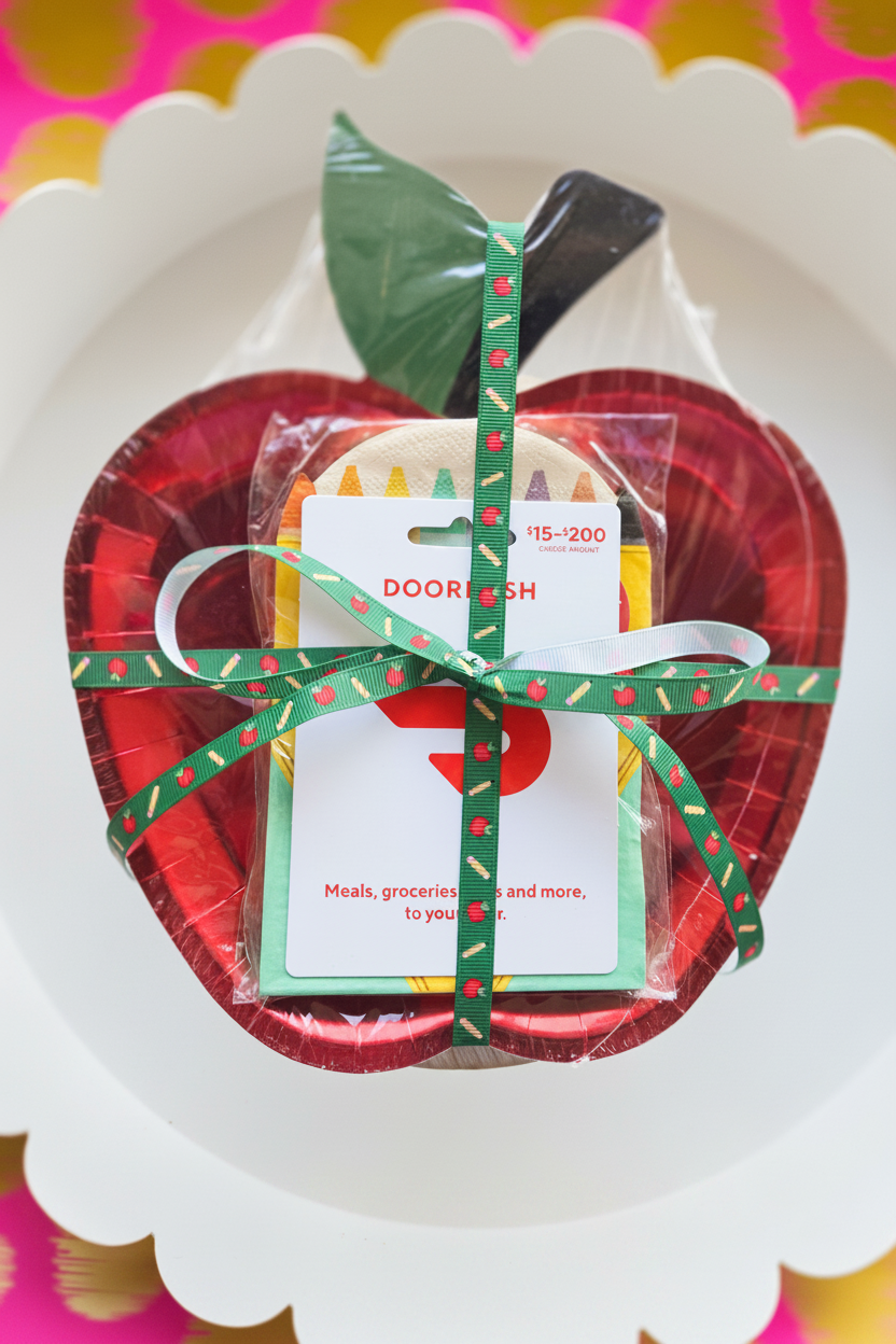 Dinner & Dishes Customizable Teacher Gift