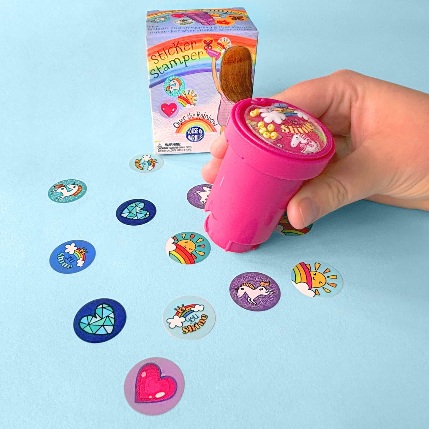 Rainbow Sticker Stamper