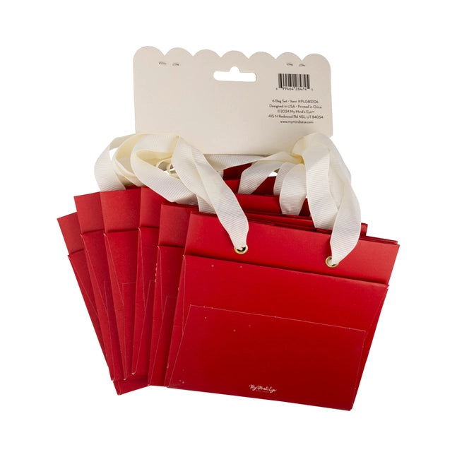 Bows Gift Bag Set (Set of 6)