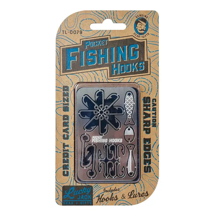 Fishing Hooks Adventure Card