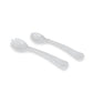 Vida Havana Large Salad Servers in White